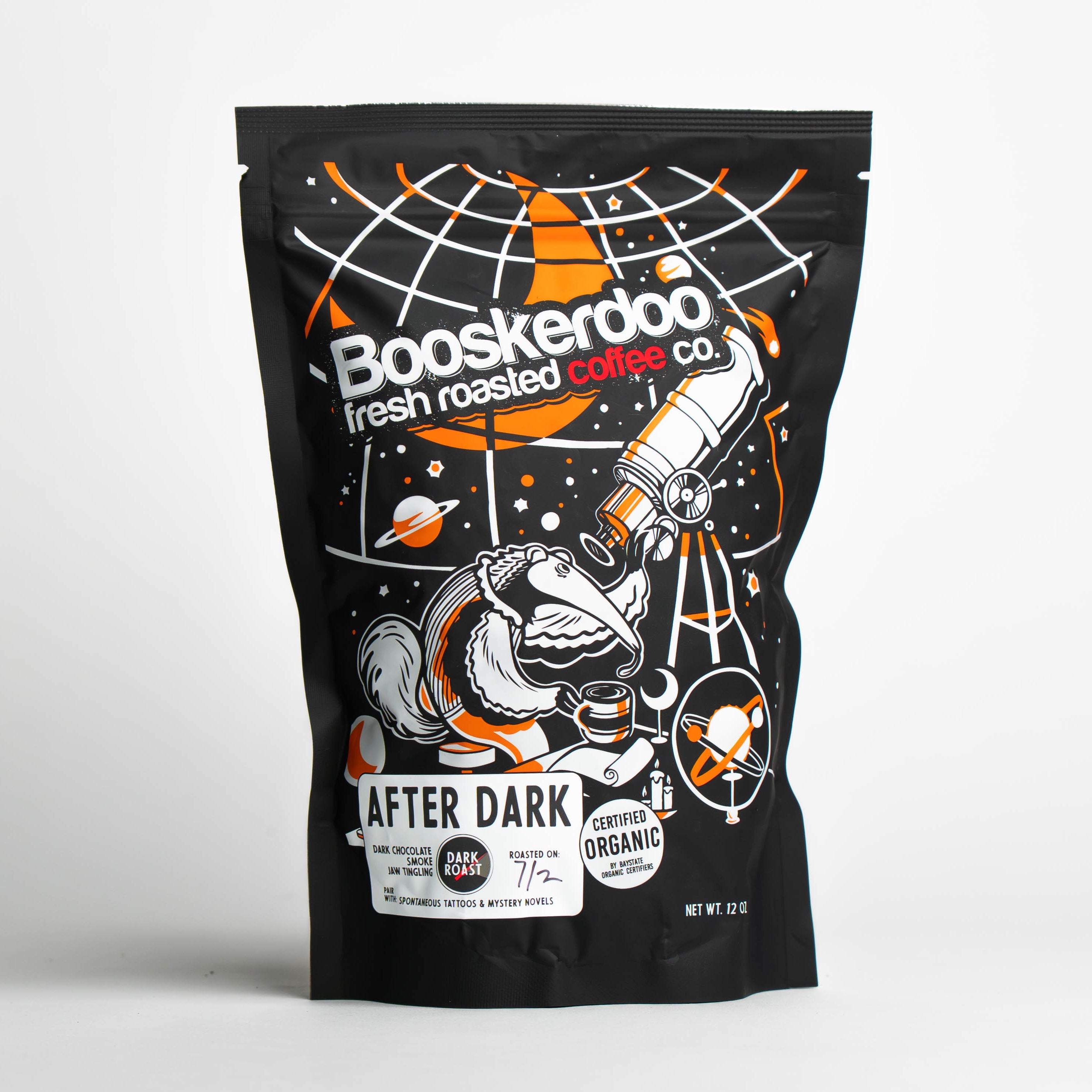After Dark Fair Trade Organic (very, very dark & smoky)