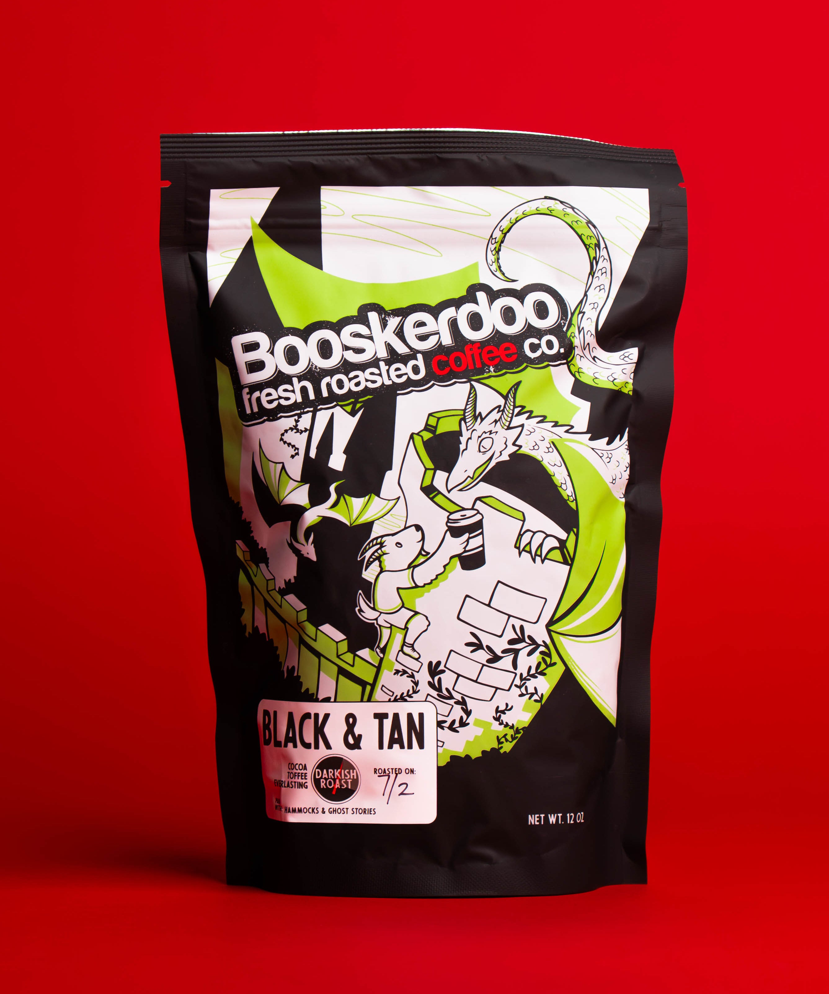 Black & Tan (light and dark mixed together)