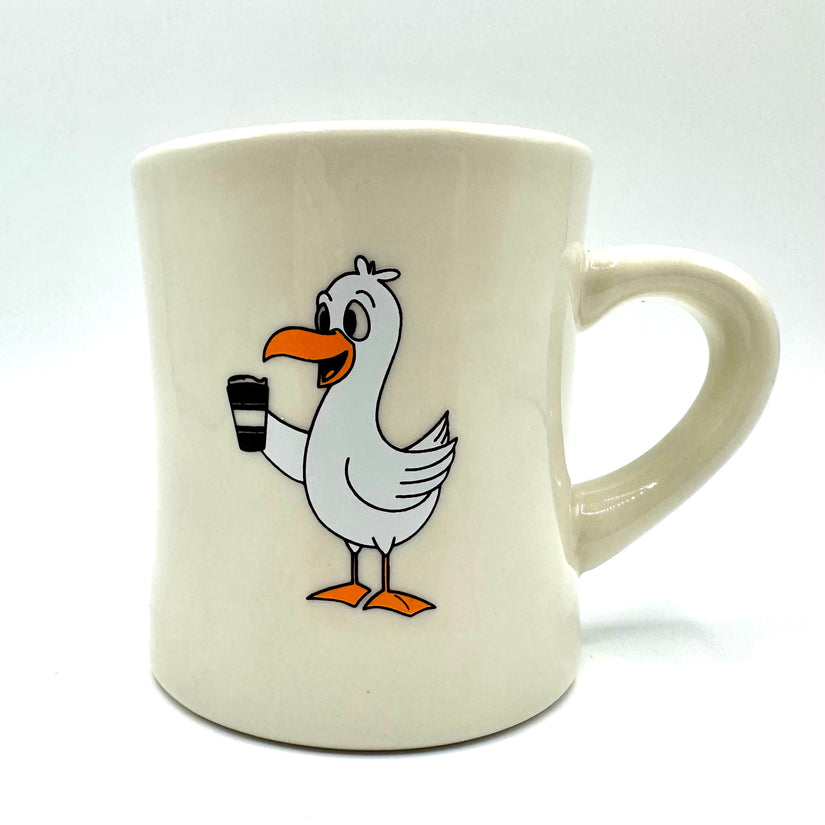 Booskerdoo Seagull Mug 2025 Edition (A Diner Mug made for Maximum Chugability)