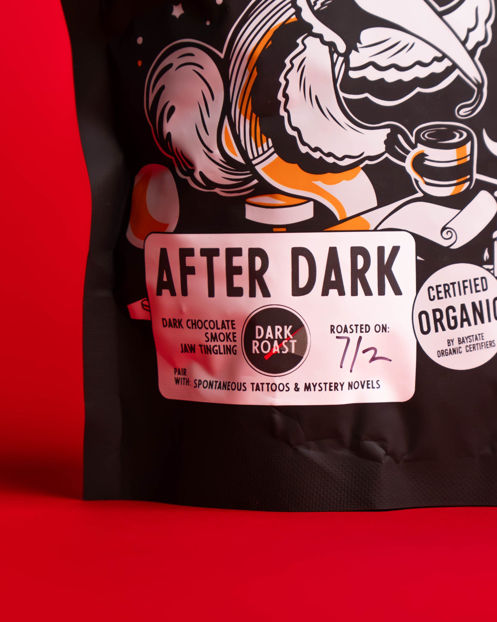 After Dark Fair Trade Organic (very, very dark & smoky)