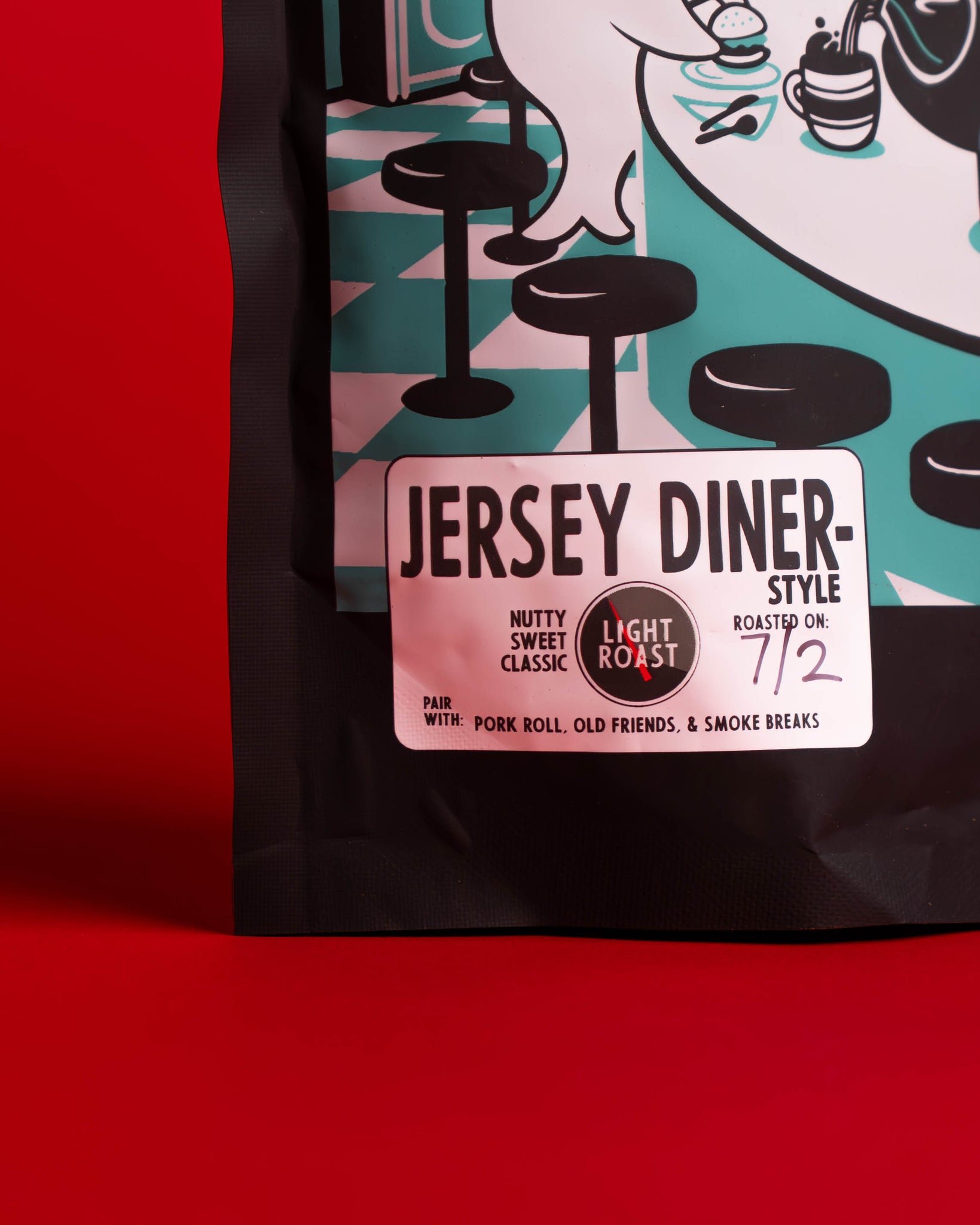 Jersey DINER-style (a classically elemental light+ roast)