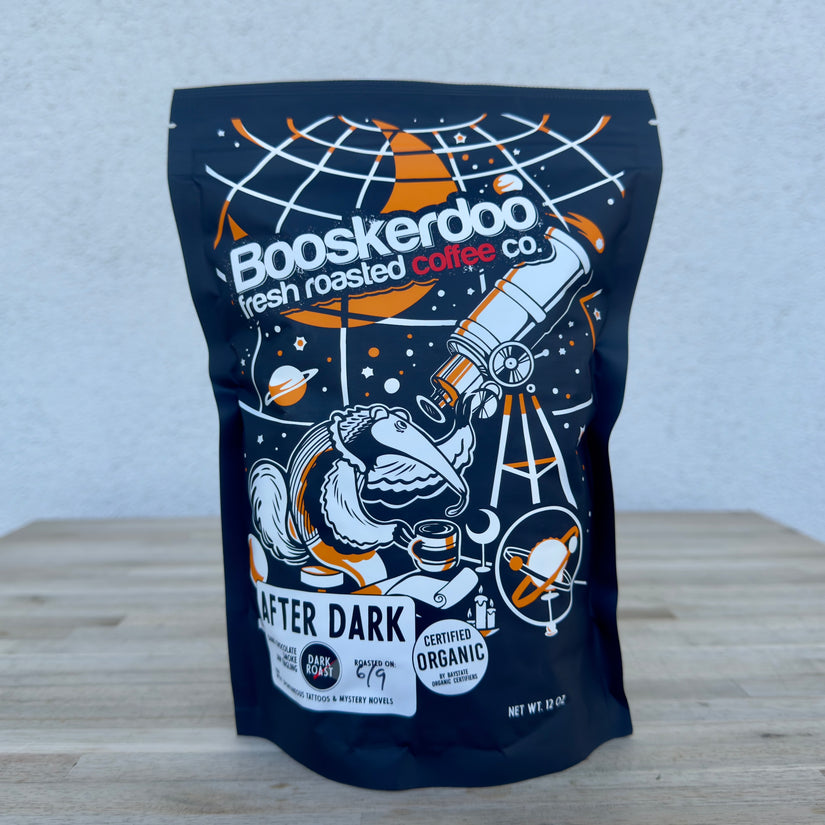 After Dark Fair Trade Organic (very, very dark & smoky)