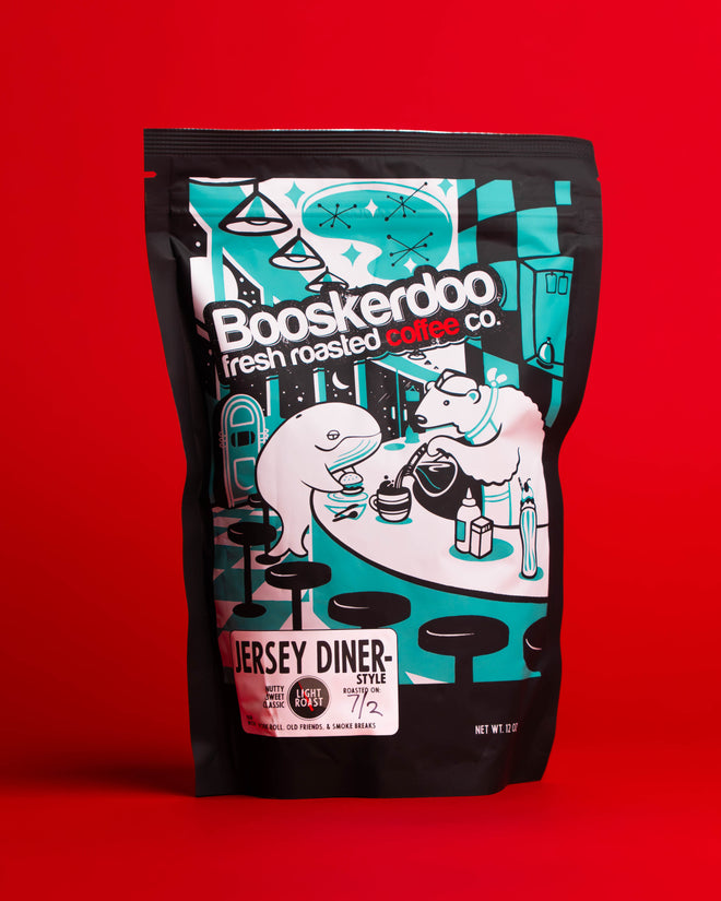 Jersey DINER-style (a classically elemental light+ roast)